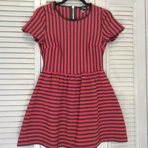 Striped Baby Doll Dress